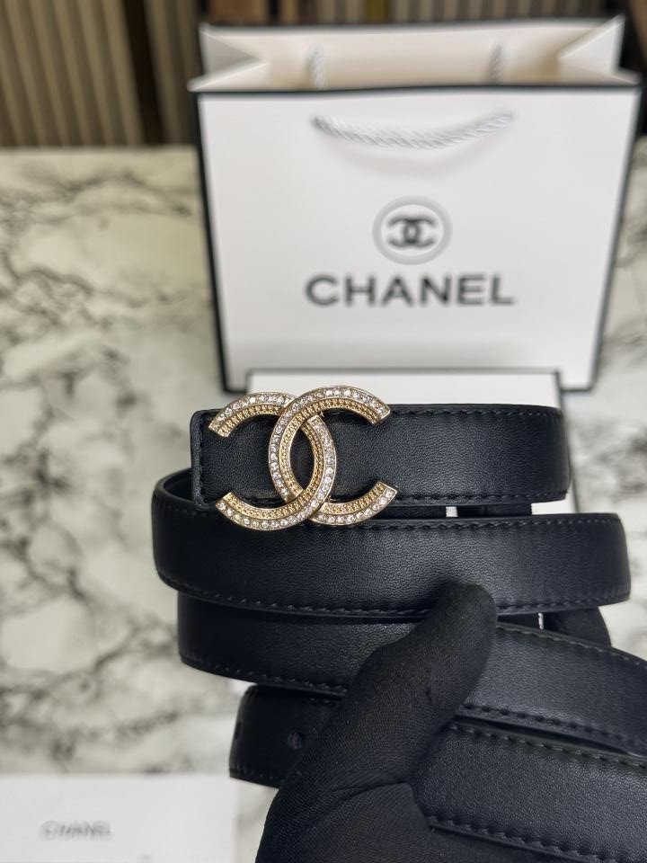 Chanel Premium Quality Golden Initials Buckle With Box And Dust Bag Including Carry Bag - Best Price Online - Style 3 - Bootery - Image 3