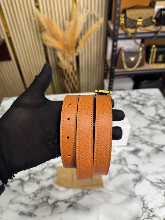 Tory Burch Pave Double T Logo Iconic Belt - Image 6