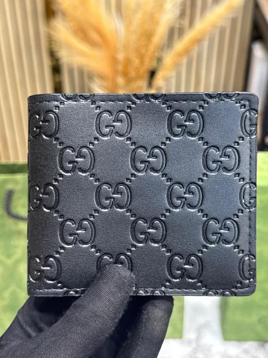 Gucci BELT WALLET COMBO GG EMBOSSED WALLET AND LEATHER BELT WITH GOLD GG BUCKLE INCLUDES BOX DUST BAG AND CARRY BAG - Image 3