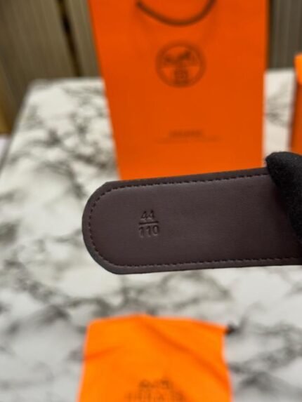Hermes Black Leather Belt Combo H-buckle Set Includes Box Dust Bags And Carry Bag Price in India - Style 2 - Buy at Bootery - Image 2
