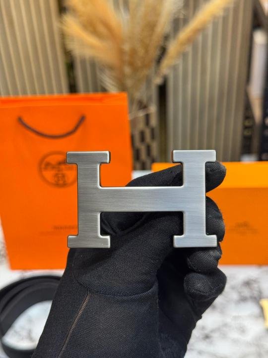 Hermes Black Leather Belt Combo H-buckle Set Includes Box Dust Bags And Carry Bag - Best Price Online - Style 3 - Bootery - Image 4
