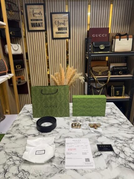 Gucci Belt Combo Premium Quality With OG Box And Carry Bag - Best Price Online - Style 4 - Bootery