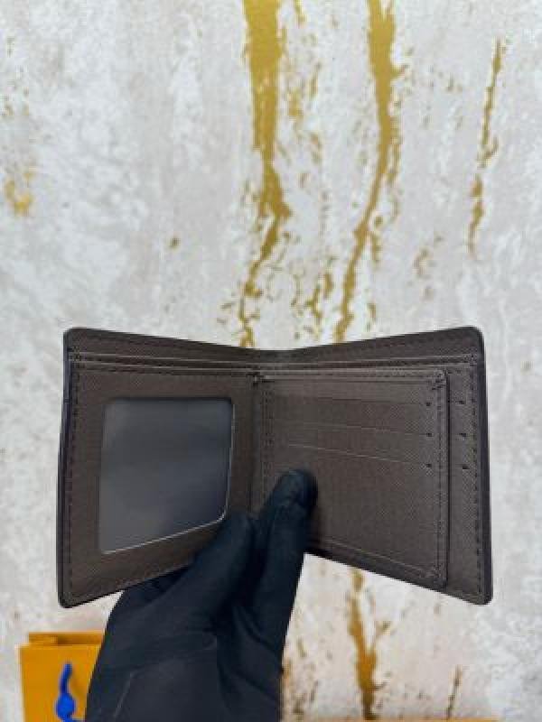 Louis Vuitton BROWN CHECKS PREMIUM BELT & WALLET COMBO WITH OG MAGNATIC BOX DUST BAG CARRY BAG L63 - Image 4