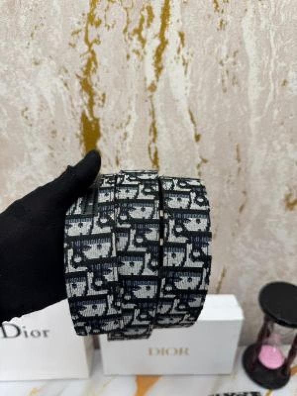 Buy Christian Dior Premium CD Belt & Wallet Combo With Box Dust Bag Carry Bag D65-black Online in India - Style 1 - Bootery - Image 5