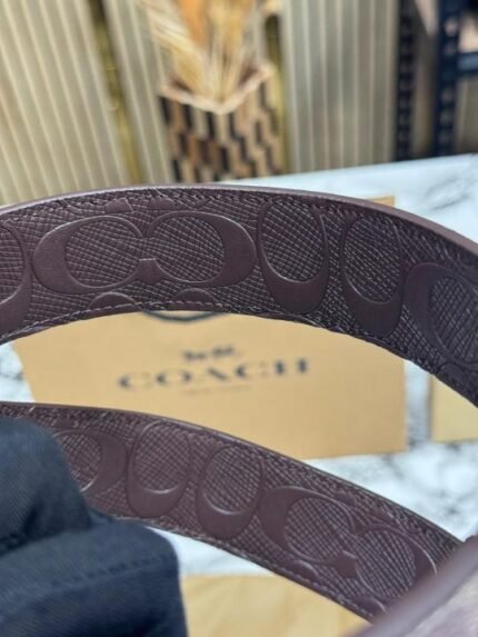 Coach Belt Premium Quality With Box And Dust Bag Price in India - Buy at Bootery - Image 2
