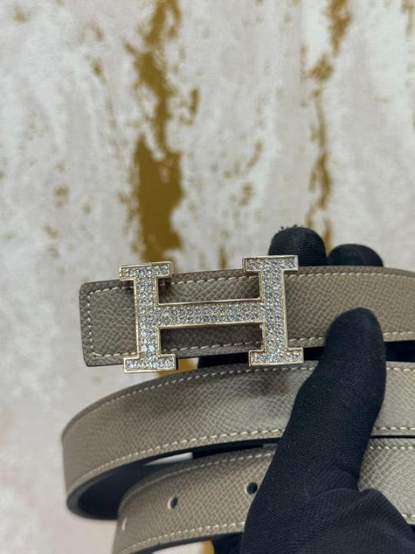 Hermes Premium Belt With OG Box Dust Bag H49-khaki - Best Price Online - Bootery - Image 5