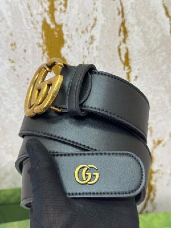 Gucci PREMIUM BELT WITH OG BOX DUST BAG CARRY BAG G35 BLACK - Image 5