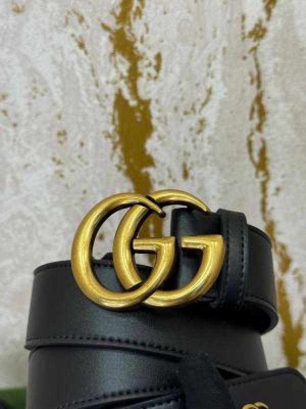 Gucci PREMIUM BELT WITH OG BOX DUST BAG CARRY BAG G35 BLACK - Image 4