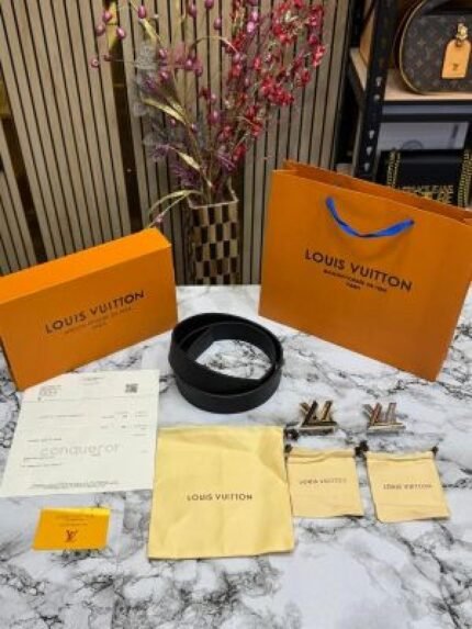 Louis Vuitton Belt Combo Premium Quality With OG Box And Carry Bag - Best Price Online - Style 2 - Bootery