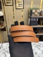 Buy Hermes Premium Belt With OG Box Dust Tan H50 Online in India - Bootery - Image 3