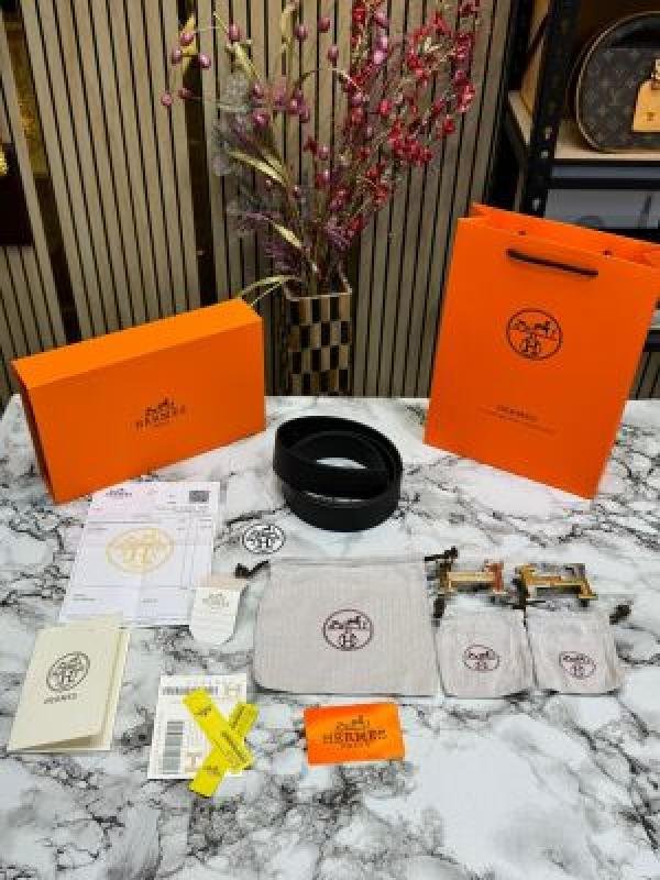 Buy Hermes Belt Combo With Carry Bag And Dust Bag With Card And Bill With OG Box Hs-4 Online in India - Bootery