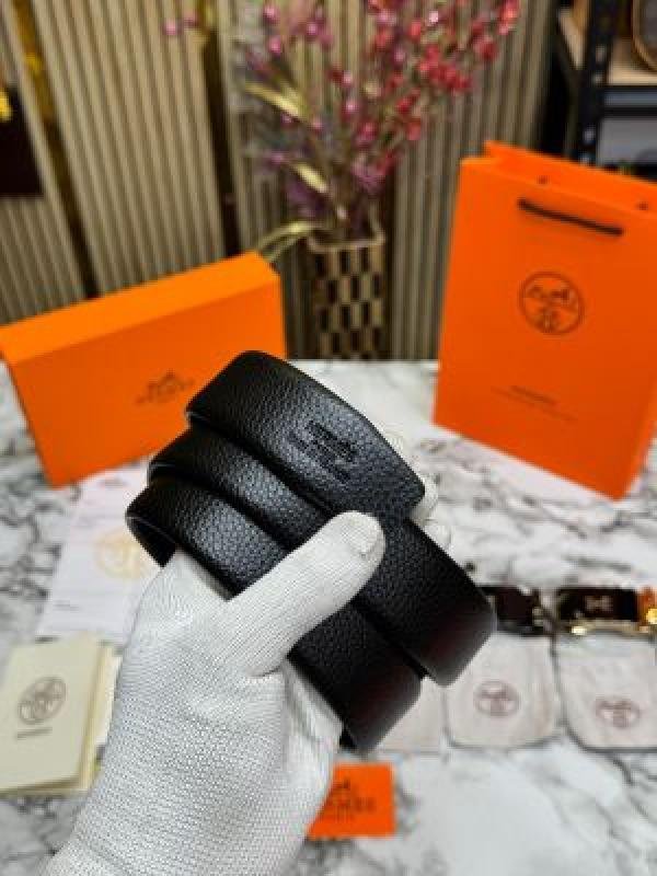Hermes Belt Combo With Carry Bag And Dust Bag With Card And Bill With Og Box Hs-13 - Best Price Online - Style 1 - Bootery - Image 9