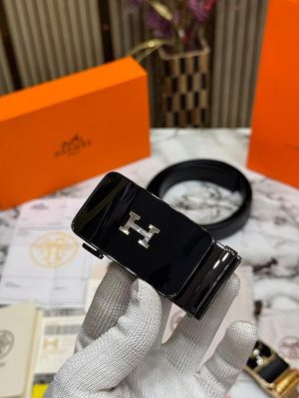 Hermes Belt Combo With Carry Bag And Dust Bag With Card And Bill With Og Box Hs-13 - Best Price Online - Style 1 - Bootery - Image 6