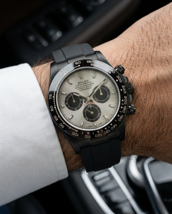 Rolex Oyster Perpetual Daytona Black Grey Watch Price in India - Buy at Bootery