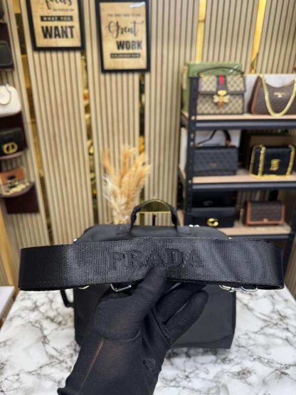 Prada Saffiano Convertible Premium Quality Multi Use Handbag With Dust Bag Price in India - Buy at Bootery - Image 3