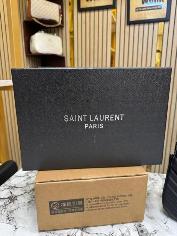 Buy Saint Laurent YSL Saint Laurent College Black Chain Bag Dubble Box Packing Online in India - Bootery - Image 4