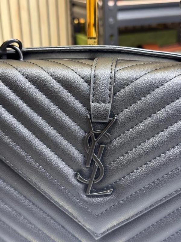 Buy Saint Laurent YSL Saint Laurent College Black Chain Bag Dubble Box Packing Online in India - Bootery - Image 3