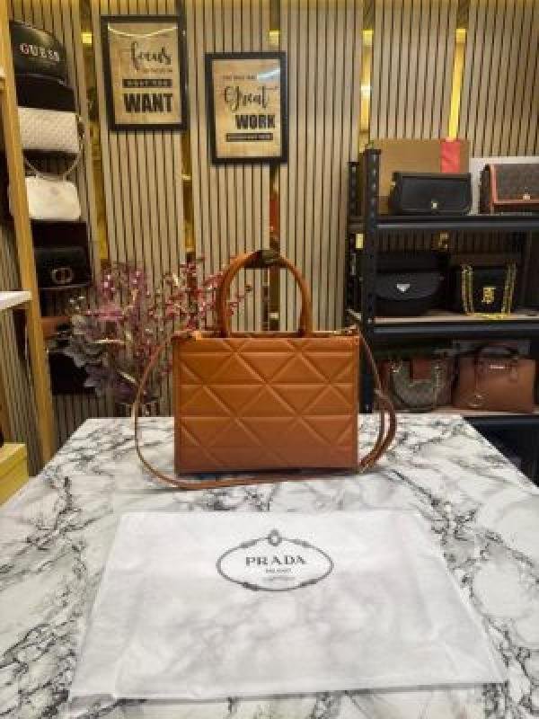 Buy Prada Symbol Tote Bag Premium Quality With Dust Bag Online in India - Style 1 - Bootery - Image 3
