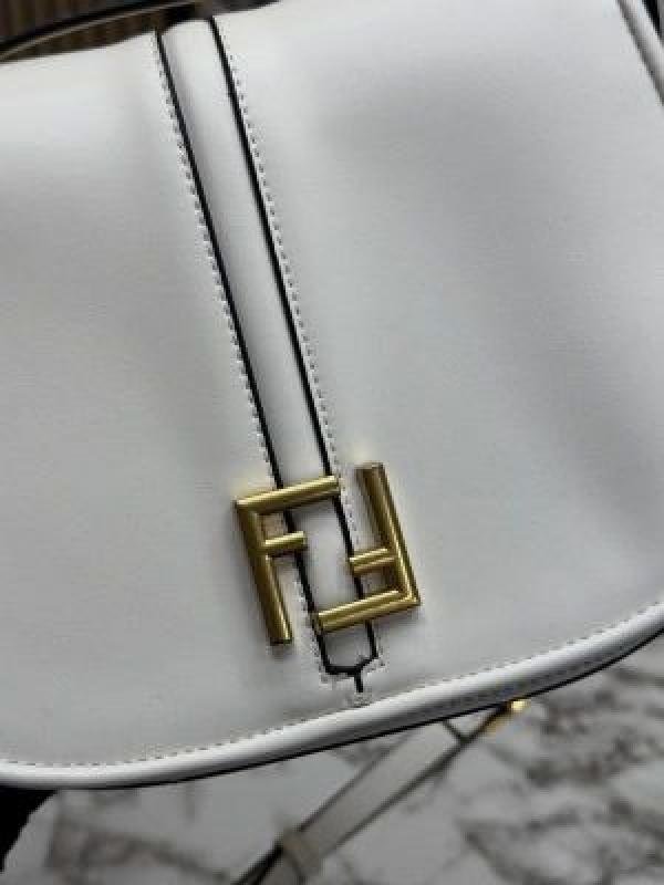 Fendi Comon FF Logo Plaque Handbag With OG Box And Dust Bag Including Carry Bag Premium Quality Price in India - Style 1 - Buy at Bootery - Image 3
