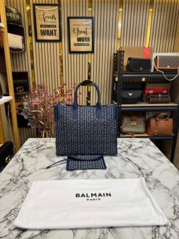 Balmain Paris Monogram Premium Quality Tote Bag With Dust Bag Price in India - Style 2 - Buy at Bootery - Image 3