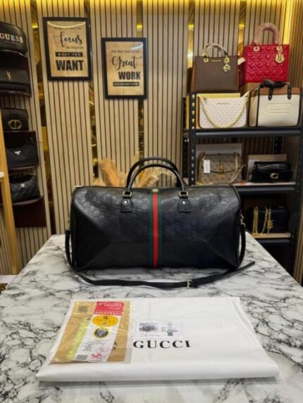 Buy Boss Gucci Gg Ophidia Embossed Supreme Large Dufflebag With Dustbag Online in India - Bootery
