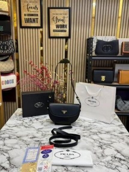 Buy Prada Moon Pardieu Shoulder Bag With Box And Dustbag Including Carrybag Online in India - Style 1 - Bootery