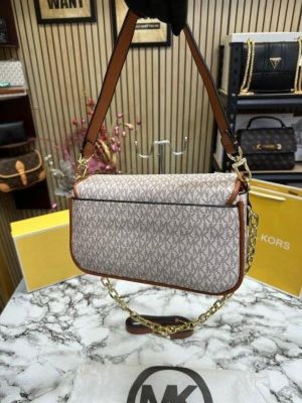 Michael Kors MK Parker Leather Shoulder Bag With OG Box And Dust Bag With Shoulder Strap With Carry Bag - Best Price Online - Style 2 - Bootery - Image 5