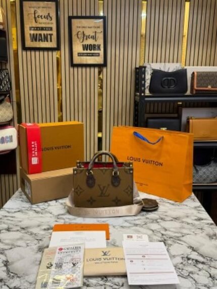 Louis Vuitton Onthego Pm With Double Og Box And Dust Bag Including Carrybag - Best Price Online - Bootery