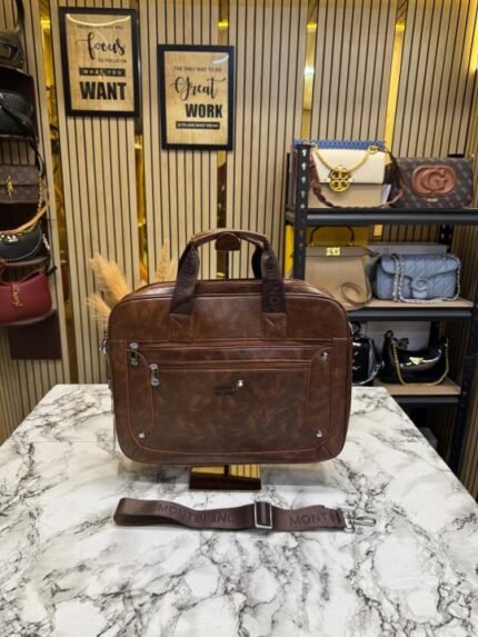 Buy Montblanc Premium Heritage Voyager Office Bag Online in India - Bootery