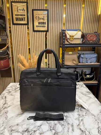 Buy Calvin Klein Jeans Executive Minimalist Premium Quality Laptop Bag Online in India - Bootery