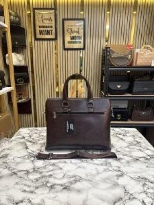 Buy Montblanc Polished Premium Quality Laptop Bag Online in India - Style 1 - Bootery - Image 5
