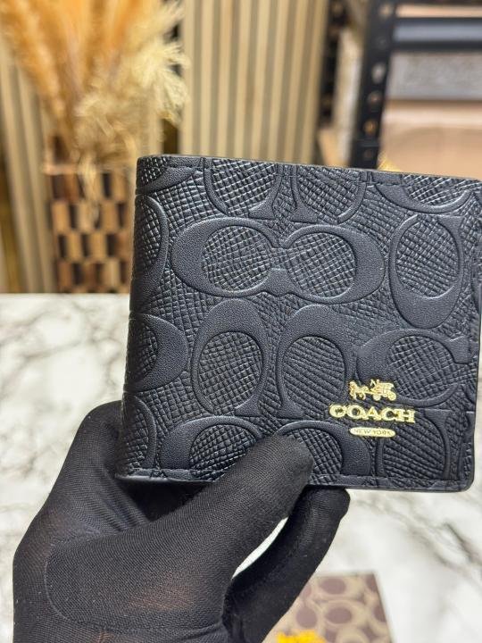 Coach Embossed Signature Wallet With Box And Dust Bag Price in India - Buy at Bootery - Image 6