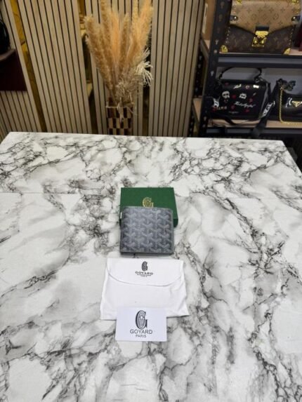 Goyard Signature Chevron Compact Wallet With Box And Dust Bag - Best Price Online - Style 2 - Bootery