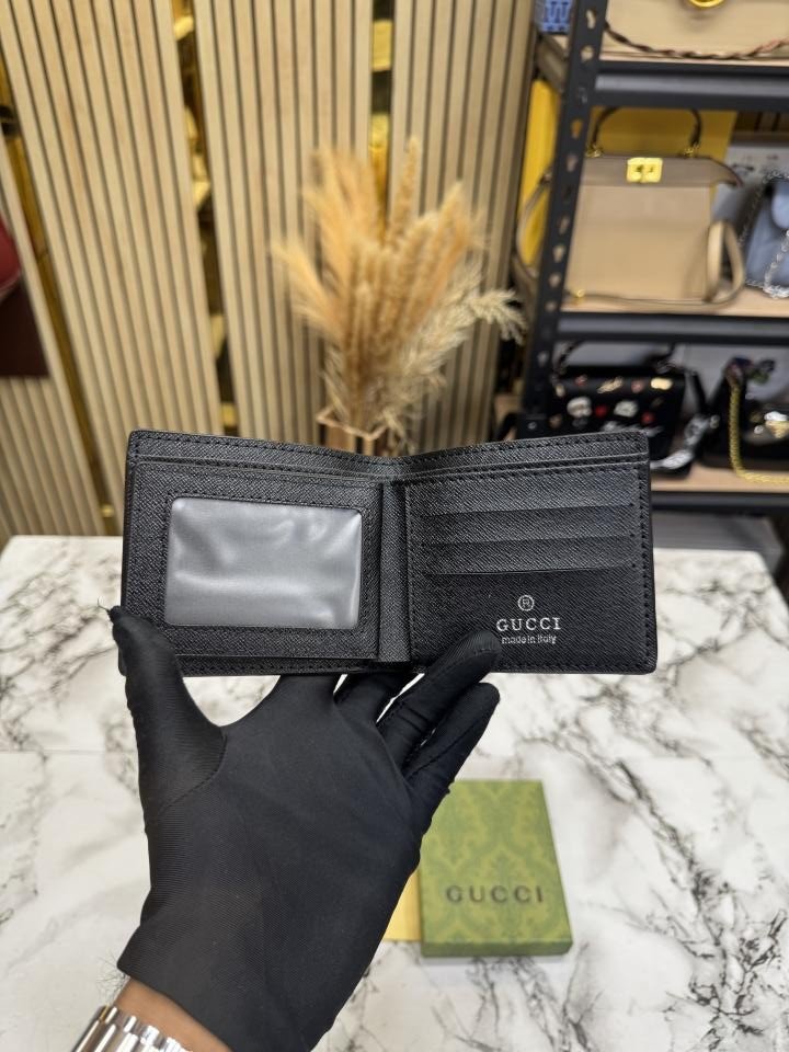 Gucci GG Supreme Embossed Stripe Bi-fold Wallet With Box And Dust Bag Including Card - Best Price Online - Bootery - Image 5