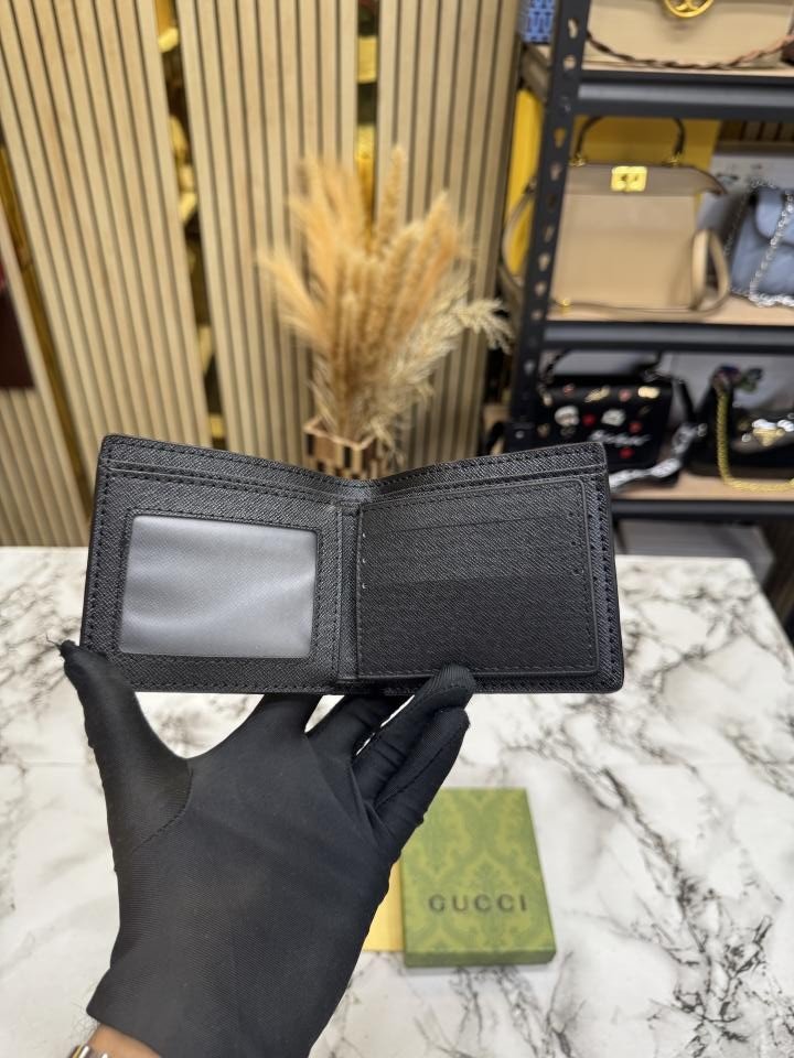 Gucci GG Supreme Embossed Stripe Bi-fold Wallet With Box And Dust Bag Including Card - Best Price Online - Bootery - Image 4