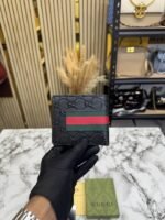 Gucci GG Supreme Embossed Stripe Bi-fold Wallet With Box And Dust Bag Including Card - Best Price Online - Bootery - Image 3