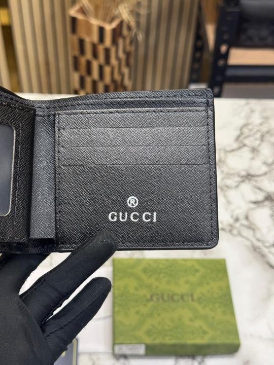 Buy Gucci GG Supreme Bi-fold Leather Wallet With Box Including Card Online in India - Bootery - Image 7