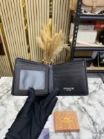 Buy Coach Signature Stripe Leather Bi-fold Wallet With Box Including Card Online in India - Bootery - Image 7