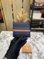 Buy Coach Signature Stripe Leather Bi-fold Wallet With Box Including Card Online in India - Bootery - Image 5