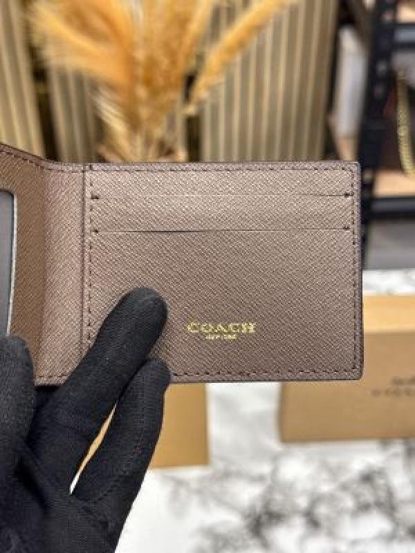 Coach Monogram Wallet Combo Includes Box Dust Bag And Carry Bag - Image 6