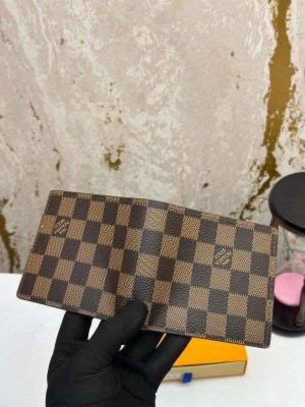 Louis Vuitton Loui Vuitton Brown Premium Wallet With Og Box Model No -28 - Image 8