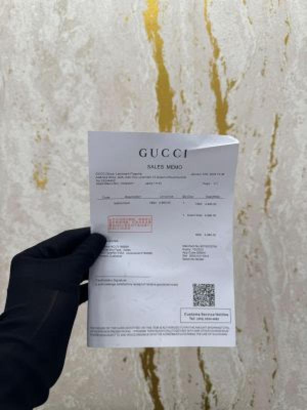 Gucci GG Embossed Monogram Premium Quality Belt & Wallet Combo With OG Box Dust Bag Carry Bag G64-3 Price in India - Buy at Bootery - Image 9