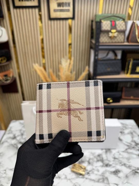 Burberry Wallet Belt Combo With Box And Dust Bag - Image 12