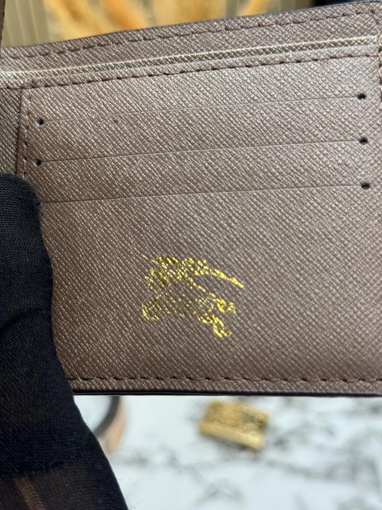 Burberry Wallet Belt Combo With Box And Dust Bag - Image 10