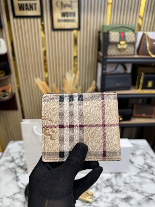 Burberry Wallet Belt Combo With Box And Dust Bag - Image 7