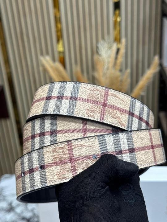 Burberry Wallet Belt Combo With Box And Dust Bag - Image 3