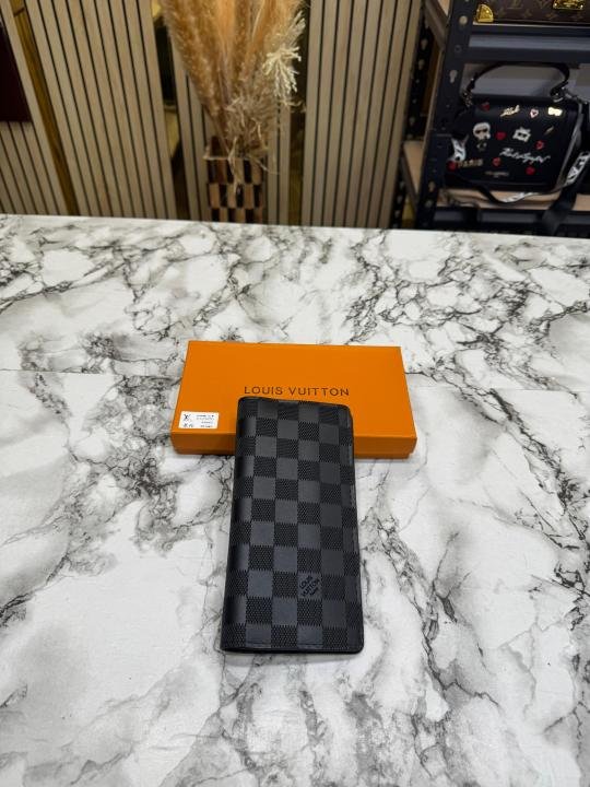 Louis Vuitton Premium Quality Embossed Damier Wallet With Box
