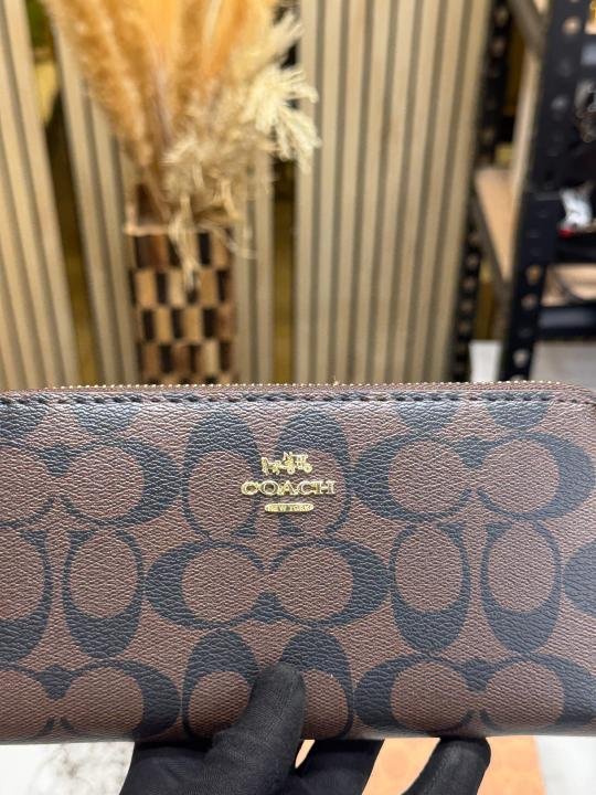 Coach Monogram Pvc Leather Long Wallet - Best Price Online - Style 1 - Bootery - Image 3