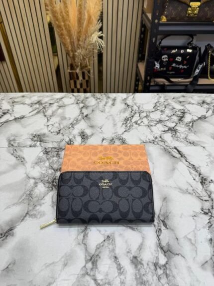 Buy Coach Monogram Pvc Leather Long Wallet Online in India - Style 2 - Bootery