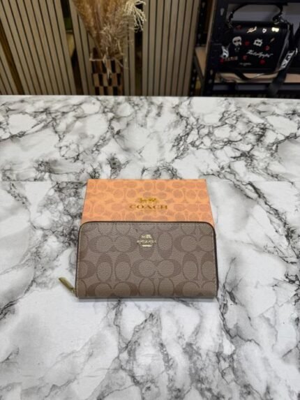 Coach Monogram Pvc Leather Long Wallet Price in India - Style 3 - Buy at Bootery